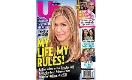 Us Weekly Magazine Subscription (Up to 71% Off). Three Options Available.