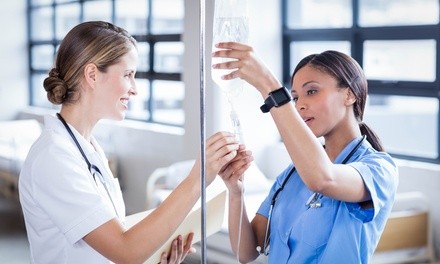 Myers Cocktail IV Drip, Athletic IV Drip, or Immunity IV Drip at Flush IV Hydration (Up to 38% Off)