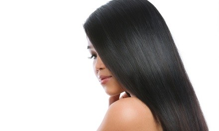 Express or Regular Keratin Treatment  with Optional Blow Dry at Vinnie of Italy Hair Salon (Up to 59% Off)