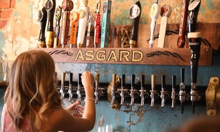 Beer Pints at Asgard Brewing Company (Up to 46% Off); Three Options Available