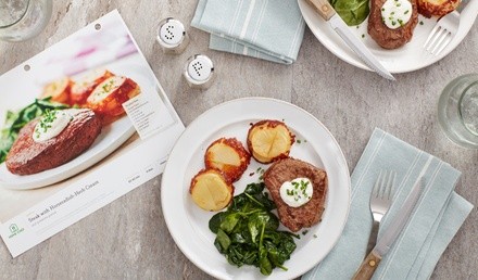 One, Two, Three or Four Weeks of Meal Kit Deliveries from Home Chef (Up to 60% Off)   