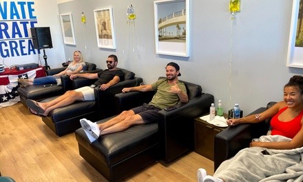 One Skinny, Immunity, Hangover, or Athlete IV Drip Therapy Treatment at WeVitalize (Up to 34% Off)