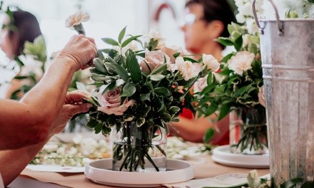 $59 for 90-Minute Build-Your-Own Bouquet Workshop at Blooming Blossoms ($70 Value)