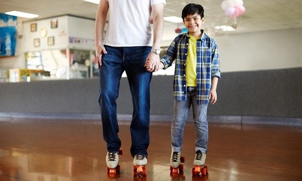 Skate Admission for One or Two with Skate Rental at Sunrise Rollerland (Up to 51% Off)