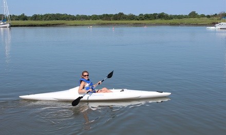 Two-Hour Single- or Double-Kayak Rental from Miss Chris Marina (Up to 38% Off)