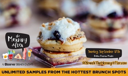 $35 for One General-Admission Ticket to The Morning After Brunch on Sept. 12 at 11:30 a.m. ($55 Value)