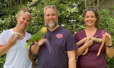 45- or 60-Minute Live Animal Encounter from Sunset Wildlife Connection (Up to 25% Off)