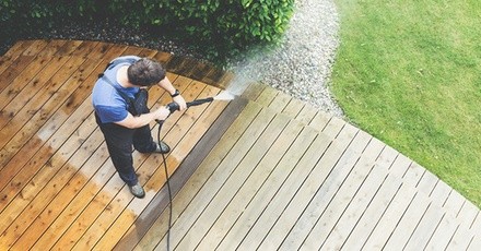 Up to 38% Off on Pressure Washing at Teague's Neighborhood Technicians