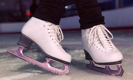 Public Ice-Skating Session for Two or Four Including Skate Rental at San Diego Ice Arena (Up to 41% Off)
