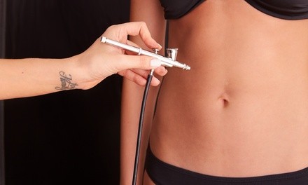 $39.20 for Airbrush Spray-Tan Session with Contouring Add-On with Add-On at Lux Contour ($75 Value)