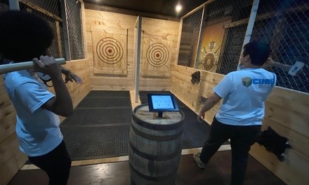 60-Minute Axe-Throwing Session at Cubo Escape and Axe Fort Lauderdale (Up to 20% Off)