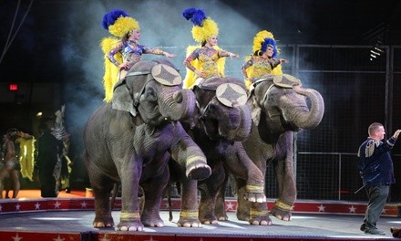 Carden International Circus Spectacular on October 12 at 6:30 p.m.