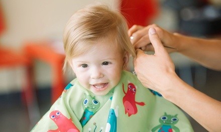 Baby's First Haircut Package or KidsCut at Cookie Cutters (Up to 37% Off)