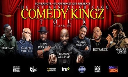 Chicago Comedy Kingz Tour on October 1 at 7 p.m.