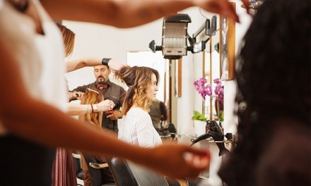 Up to 56% Off on Salon - Hair Color / Highlights at Lucinda At Salon Anime