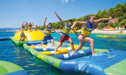 One- or Two-Hour Play Pass for One to Island Aqua Park (Up to 15% Off). Four Options Available.