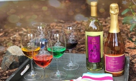 Wine Tasting for One, Two, Three, or Four with Take-Home Bottles of Wine at The Singing Winemaker (Up to 48% Off)