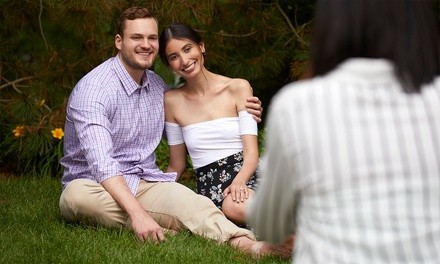 30-, 60-, or 90-Minute Indoor/Outdoor Photo Session with Six Digital Edits from Mend The Vow (Up to 57% Off)