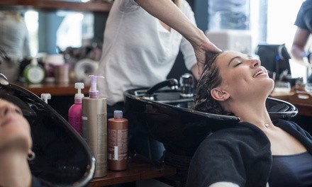 Haircut and Style with Conditioning and Color at Richard Santos Hair Rehab (Up to 47% Off). 3 Options Available.