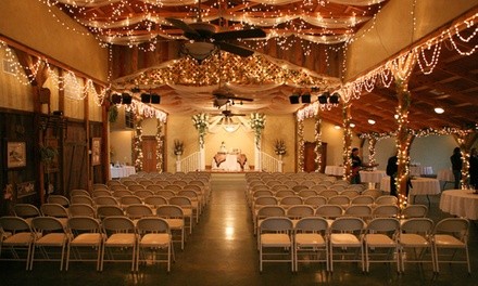 $2,750 for a 12-Hour Reception for Up to 250 from Country Home Weddings ($5,000 Value) 