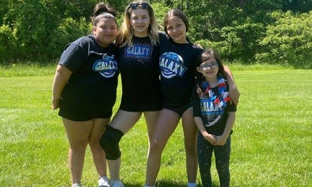 Cheerleading Classes at Galaxy Elite (Up to 52% Off). Five Options Available.