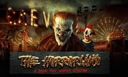 Tickets to The Horrorland – Drive-Thru Haunted Attraction on October 1–21 (Up to 49% Off). 10 Options Available.