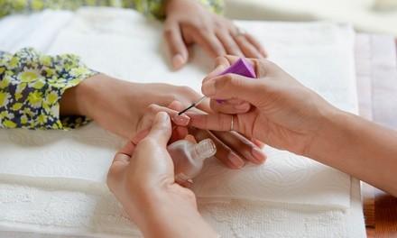 BYOB Gel Manicure, Basic Pedicure, or Gel Full Set at Ava Nails (Up to 22% Off)  