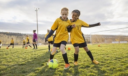 $67.50 for First Month Soccer Tots Classes for One Child, Ages 4–7 at Total fútbol club ($125 Value)