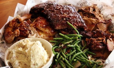American BBQ at Smokin' Daves BBQ (Up to 25% Off). Two Options Available.