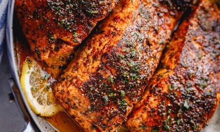 Food and Drink at Moore Fire Grill (Up to 20% Off). Two Options Available.