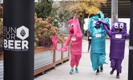 5K Beer Run Registration for One or Two from Brewery Running Series on Saturday, October 23 (Up to 41% Off)