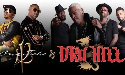 112 and Dru Hill at The Saban on February 14, at 8 p.m.