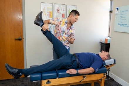 Up to 87% Off on Chiropractic Care with Massage at Connected Health