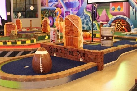 Games and Beverages at Birdie Time Pub (Up to 51% Off). Three Options Available.