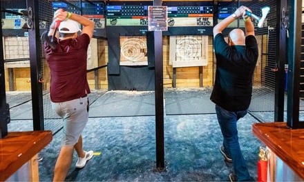 75-Minute Axe-Throwing Session for Up to 2, 3, 4, 5, or 6 People at Limitless Axes & Ales (Up to 30% Off)