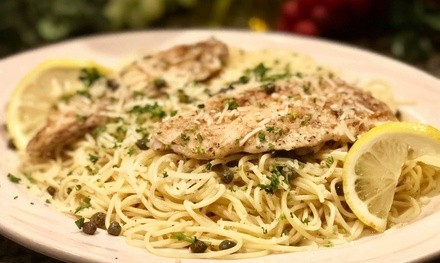 Food and Drink at Sorrento's Food & Spirits for Takeout or Dine-in if Available (Up to 25% Off)