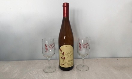$71 for Six Bottles of Wine, Corkscrew, and Two Wineglasses at Pugliese Vineyards ($125.94 Value)