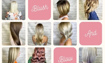 Up to 44% Off on Salon - Brazilian Straightening at Blush + Blow Salon