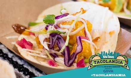 $25 for General Admission for One to Miami New Times Tacolandia on November 13 at 3 p.m. ($45 Value)