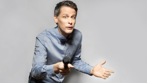 Controversial Comedian Scott Capurro at the Punch Line