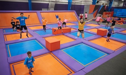 60-Minute Jump Passes or Pizza Party for 10 or 20 at Altitude Trampoline Park - Mansfield (Up to 43% Off)