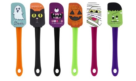 Halloween Silicone Spatulas Set (6-Pack)