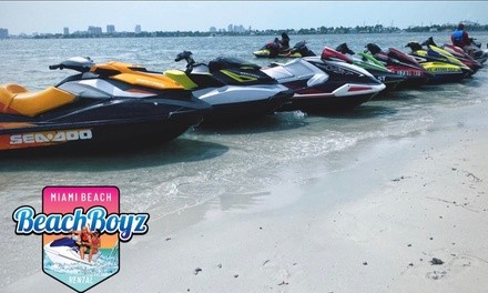 Up to 80% Off on Jet Ski Rental at Miami jetski BeachBoyzMiami