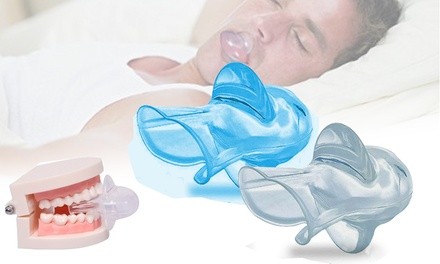 Silicone Anti Snoring Tongue Device Night Sleep Apnea Aid Snore Stopper Sleeve