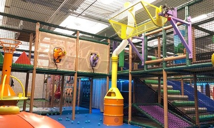 Junior or Super passes for one, two or four children to Kanga's Indoor Playcenter (Up to 19% Off)