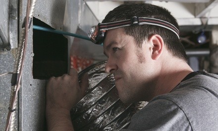 Air Duct or Dryer Vent Cleaning Package from Mr Ducty (Up to 69% Off)