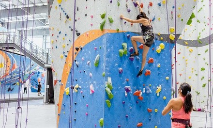 Intro to Rock Climbing for One or Two at Sender One Climbing (Up to 29% Off)