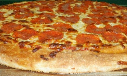Two Medium Two-Topping Pizzas or Two Pizza Pockets Package for Takeout at Papa Noel’s Pizzeria (Up to 20% Off)