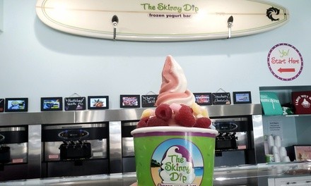 $6 for $10 Towards Self-Serve Frozen Yogurt at The Skinny Dip Frozen Yogurt Bar