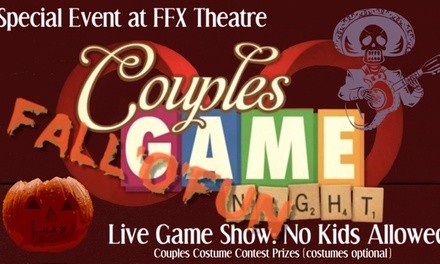Couples Halloween Game Show & Date Night on October 25 at 8 p.m.